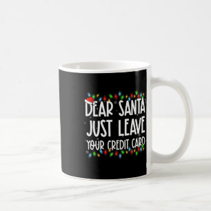 Mug Cher Père Noël Laissez Votre Carte De Crédit Famil