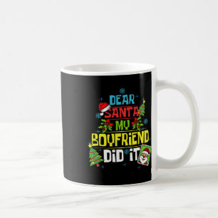 Mug Cher Père Noël Mon Petit Ami L'A Fait Noël Petite