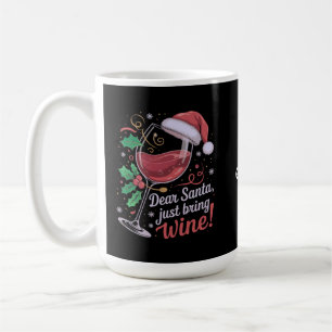 Mug Cher Père Noël S'Il Vous Plaît Apportez Du Vin Drô