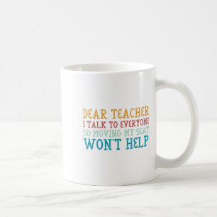 Mug Cher Professeur, Je Parle À Tout Le Monde Qui Dépl