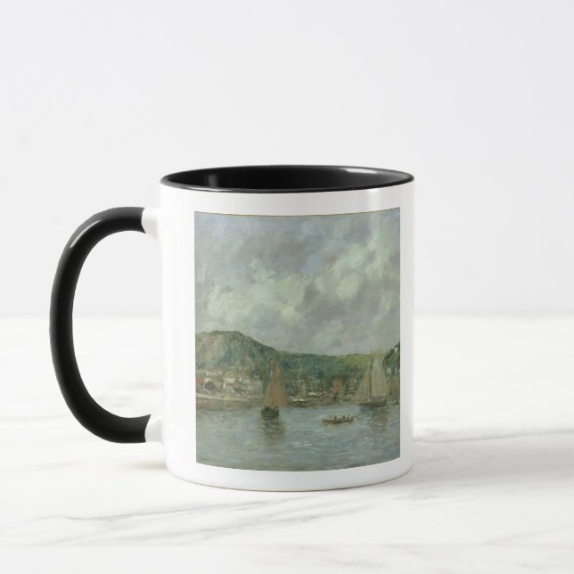 Mug Cherbourg, 1883 (huile sur la toile) (Gauche)