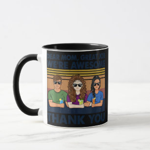 Mug Chère maman Grand Travail Je suis géniale Mère Mer