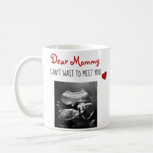 Mug Chère maman ne peut pas attendre de te rencontrer