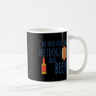 Mug Chérie Chauffante Chemise Chien Je suis Ici Pour L
