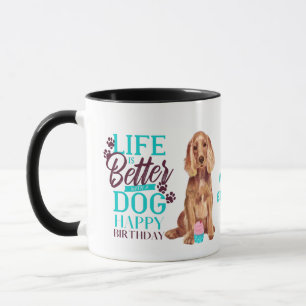 Mug Chérie Cocker Spaniel Chien Aime MOM Anniversaire