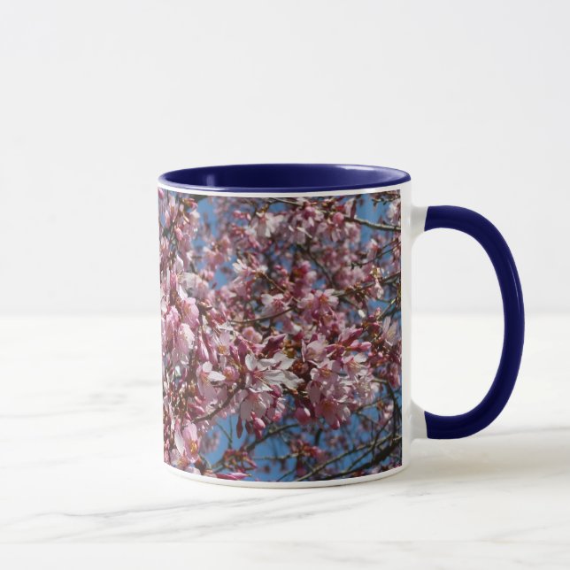 Mug Cherry Blossoms et Blue Sky Spring Floral (Droite)
