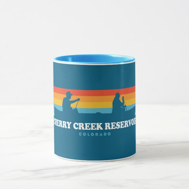 Mug Cherry Creek Réservoir Colorado Canoe (Centre)