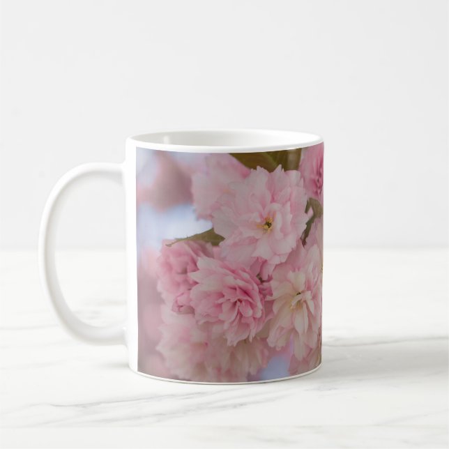 MUG CHERRY ROSE BLOSSOM EN FERMETURE PHOTOGRAPHIE (Gauche)