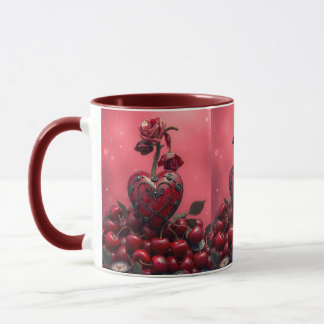 Mug Cherry Steampunk Valentine