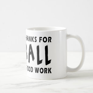 Mug Chers mercis de Dieu de net-ball