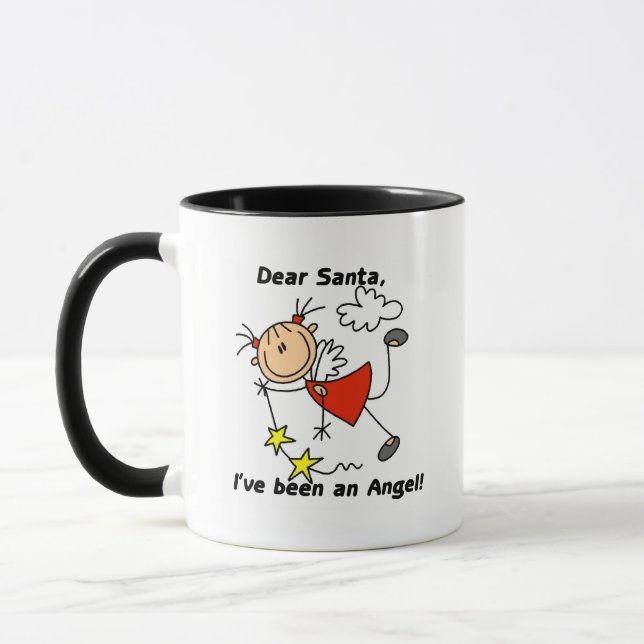 Mug Chers T-shirts et cadeaux de Noël Père Noël (Gauche)