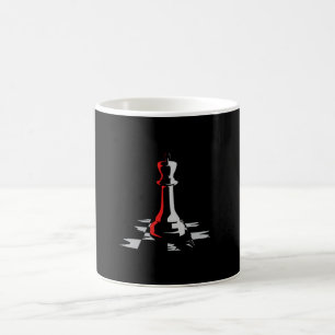Mug Chess Chess Board King Checkmate Board Jeu cadeau