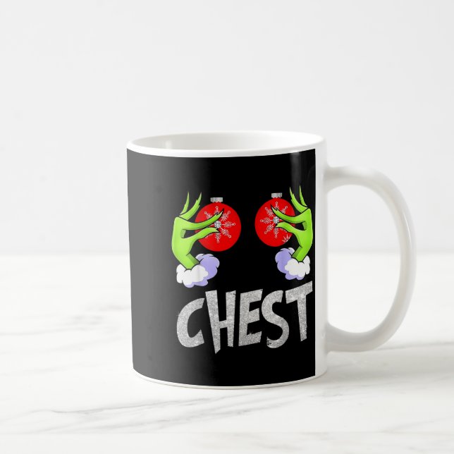 Mug Chest Nuts Matching Chestnuts Christmas Snow Coupl (Droite)