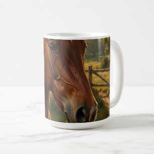 Mug Cheval Alezan Heure Dorée Grange