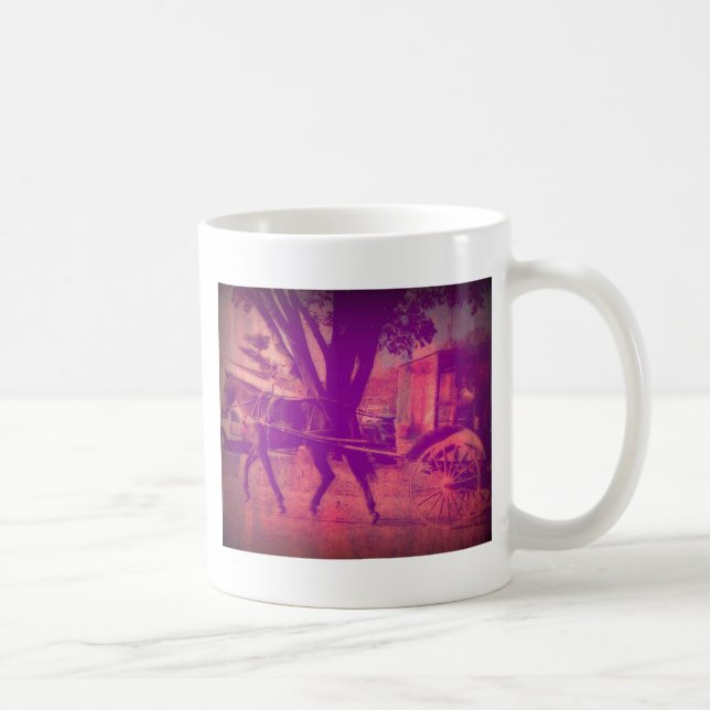 Mug Cheval Amish et Buggy (Droite)
