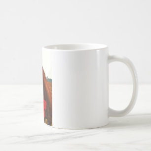 Mug Cheval avec Bow rouge