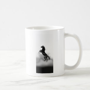 Mug Cheval blanc noir