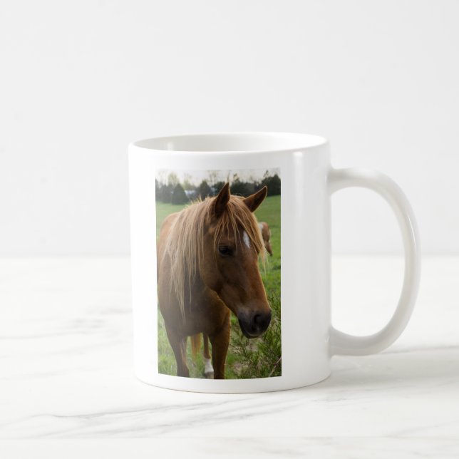 Mug Cheval Bonjour (Droite)