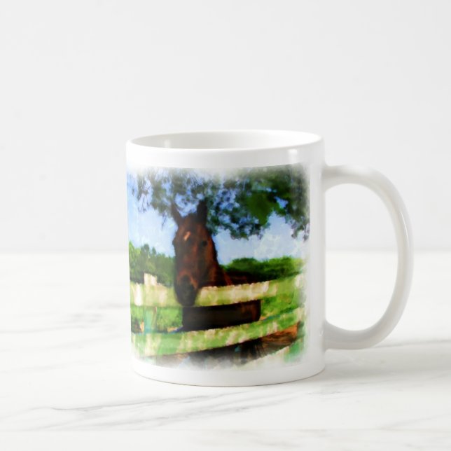 Mug Cheval bonjour (Droite)
