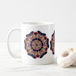 Mug Cheval Carousel Kaleidoscope Abstrait Art