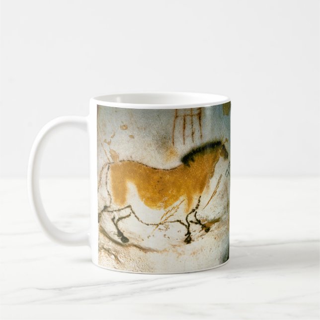 Mug Cheval Chinois, Lascaux Peintures rupestres Préhis (Gauche)