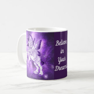 Mug Cheval Clydesdale à ailes fées Imaginaires