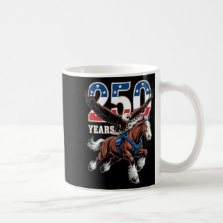 Mug Cheval Clydesdale Aigle à tête blanche 250e annive