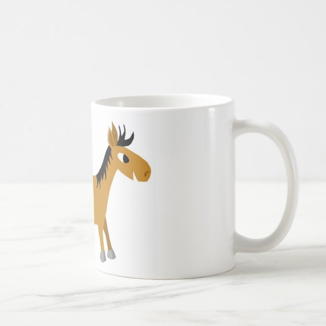 Mug Cheval comique (Droite)