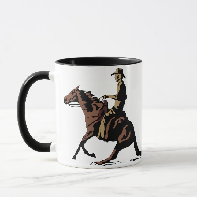 Mug Cheval coupant (Gauche)
