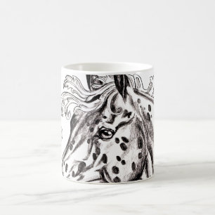 Mug cheval d'appaloosa
