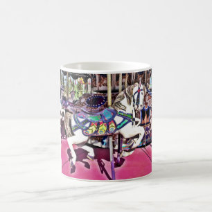 Mug Cheval de carrousel coloré au Carnaval Cadeaux pho