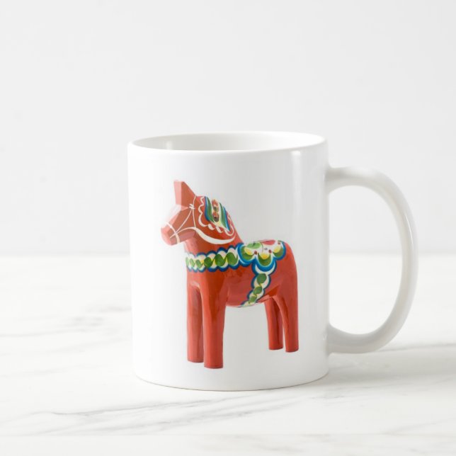 Mug Cheval de Dala, fabriqué en Suède (Droite)