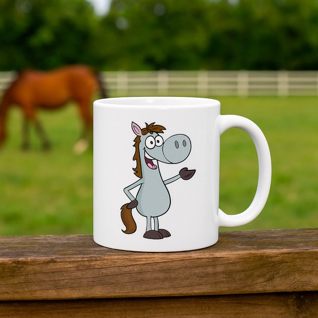 Mug Cheval de dessin (Créateur téléchargé)
