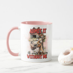Mug Cheval de dessin animé