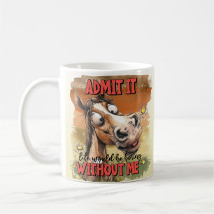 Mug Cheval de dessin animé