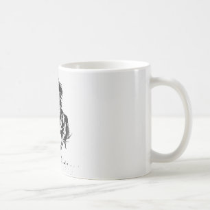 Mug Cheval de dessin de bande dessinée