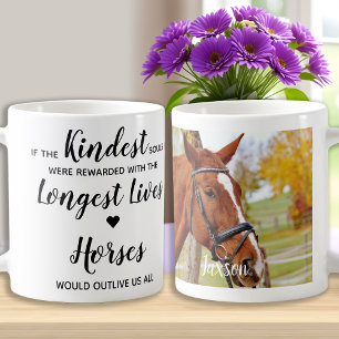 Mug Cheval de l'Équine photo personnalisé