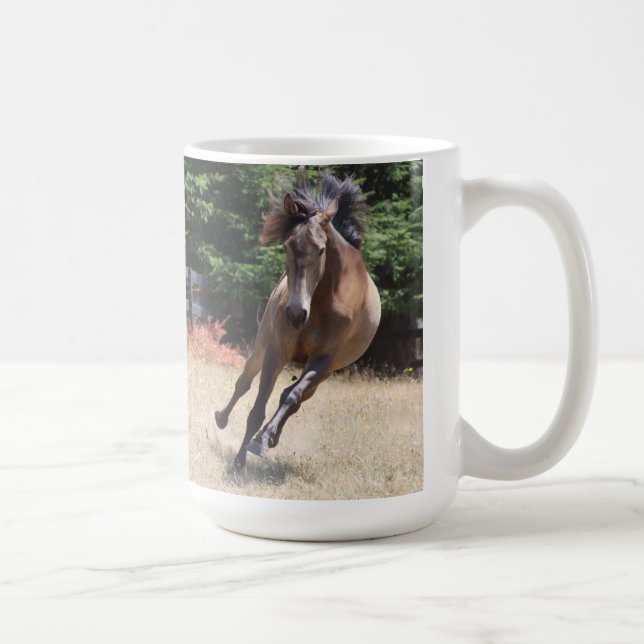 Mug Cheval de Lusitano à la liberté (Droite)