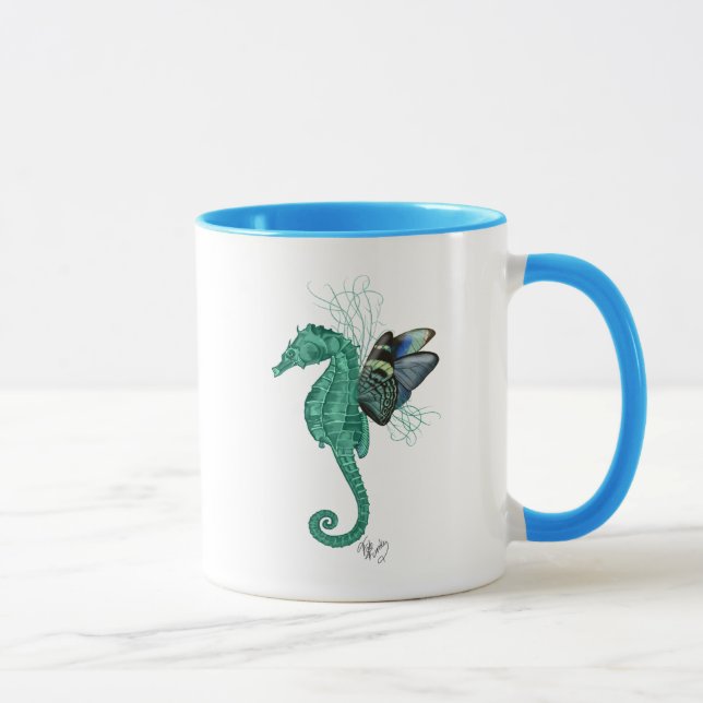 Mug Cheval de mer ailé (Droite)