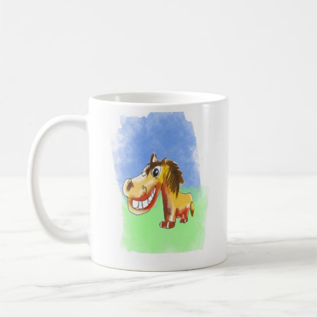 Mug Cheval de rire (Gauche)