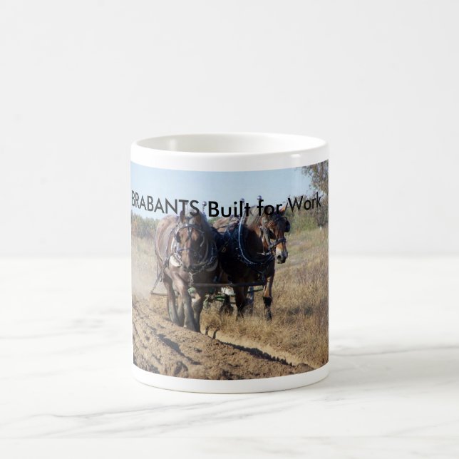 Mug Cheval de trait belge de Brabants (Centre)