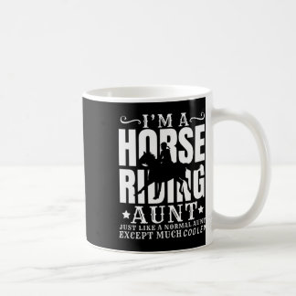 Mug Cheval Équitation Tante Normal Mais Tante Glacière