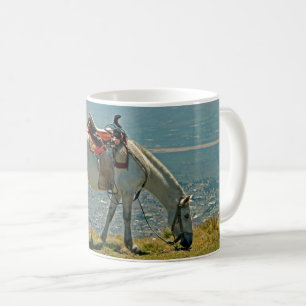 Mug Cheval et volcan, Quito, Equateur