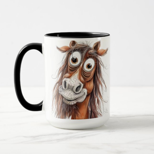 Mug Cheval fantaisiste (Gauche)