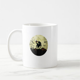 Mug Cheval Halloween Horseman Sans Tête Citrouille Et