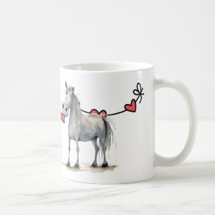 Mug Cheval Heureuse Sainte-Valentin