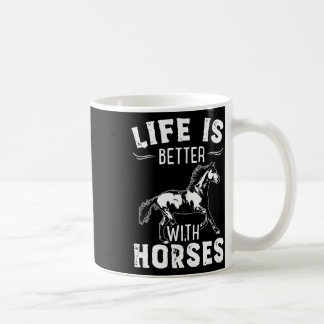Mug Cheval Lover Cadeau Femmes équestre Fille cheval H