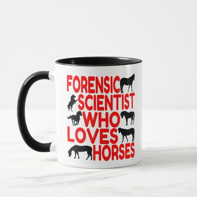 Mug Cheval Lover, juricomptable (Gauche)