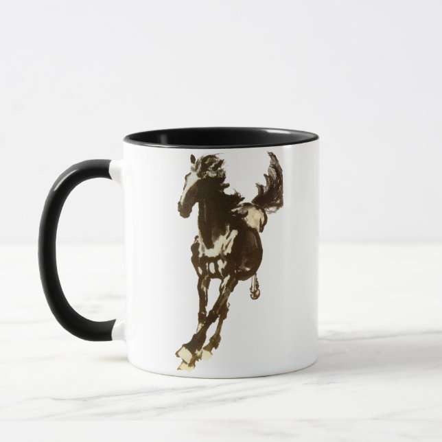 Mug Cheval noir (Gauche)