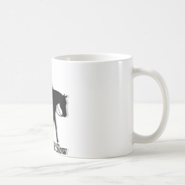Mug Cheval occidental de plaisir bas et lent (Droite)
